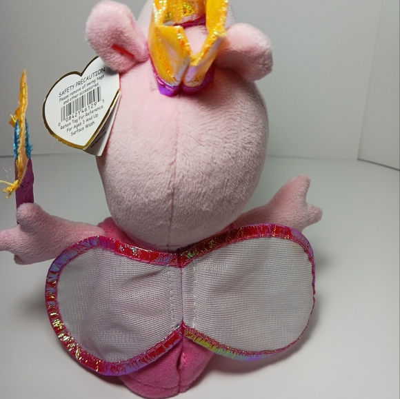 TY Princess Peppa Pig Plush Beanie Baby - Picture 5 of 10